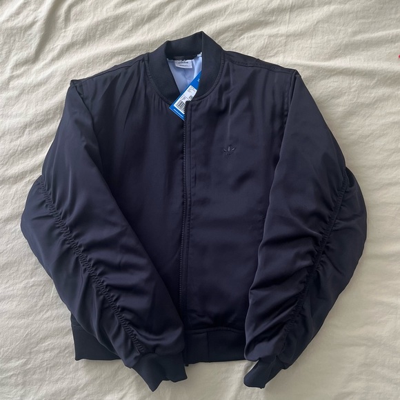 Adidas Bomber Jacket - Black - Picture 1 of 5